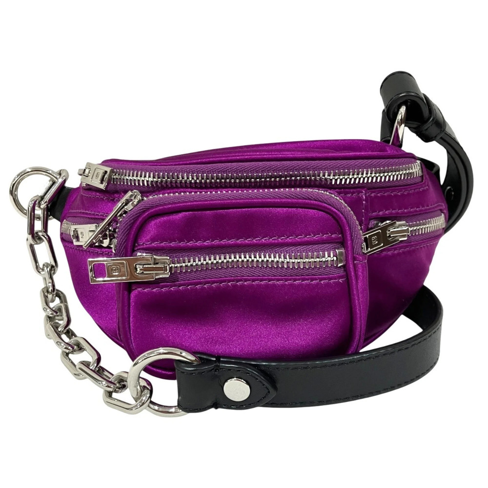 Alexander Wang Attika Mini Fanny Pack Shoulder Bag Satin Leather